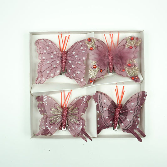 Mariposas x8 8 cms - A20172