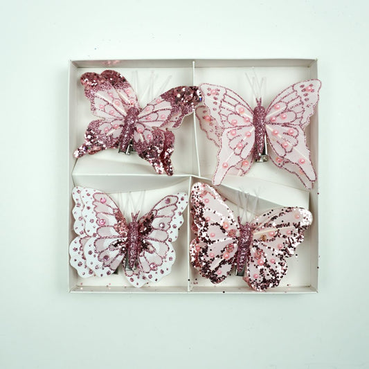 Mariposas x8 8 cms - A20174