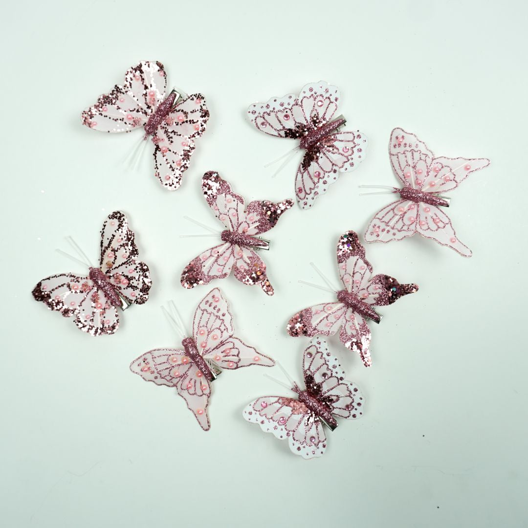 Mariposas x8 8 cms - A20174