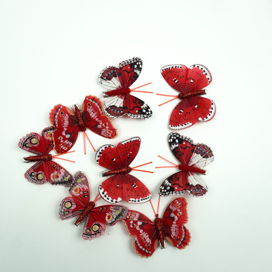 Mariposas x8 8 cms - A20178