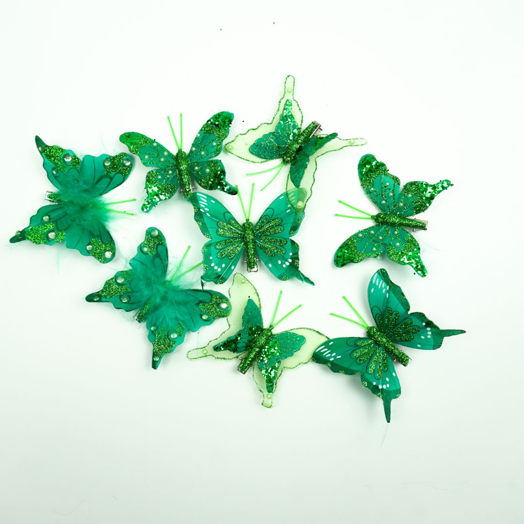 Mariposas x8 8 cms - A20181