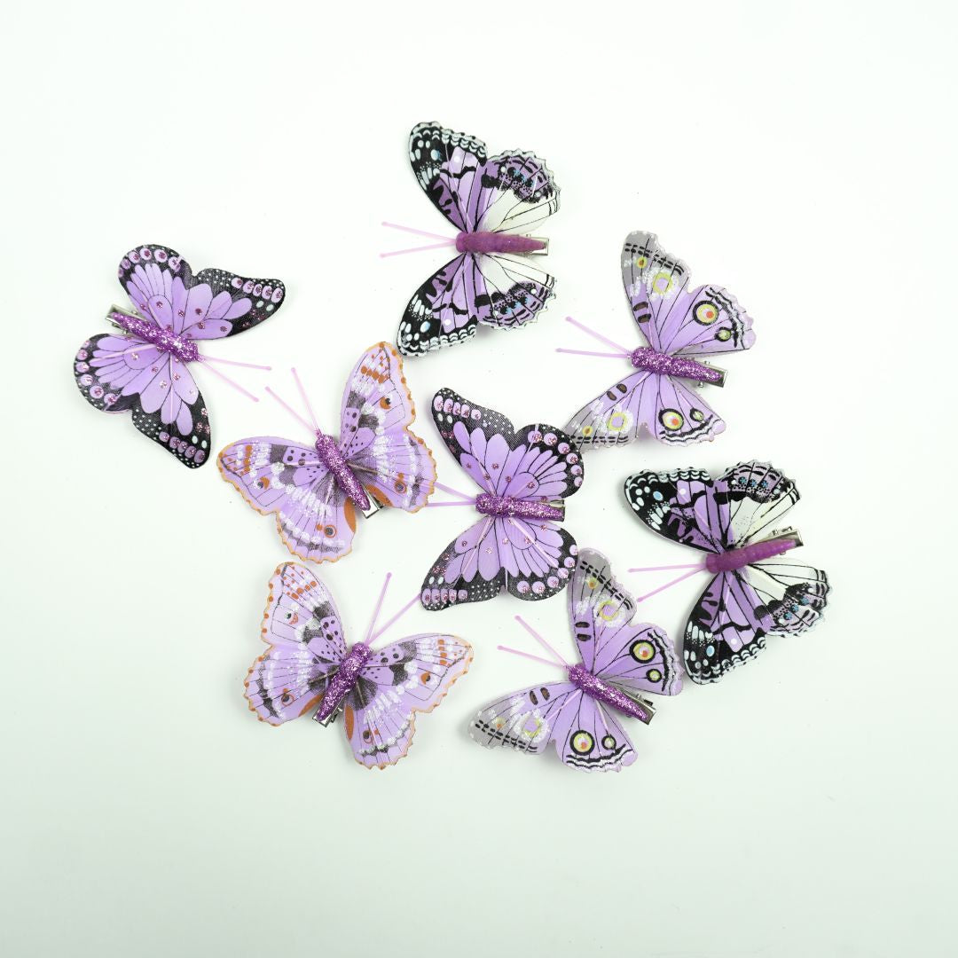 Mariposas x8 8 cms - A20187