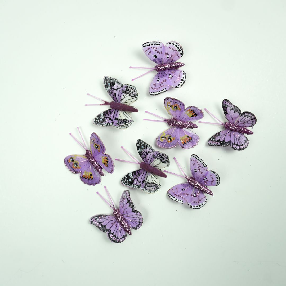 Mariposas x8 5 cms - A20196