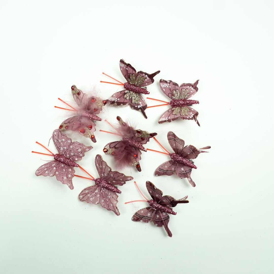 Mariposas x8 5 cms - A20200