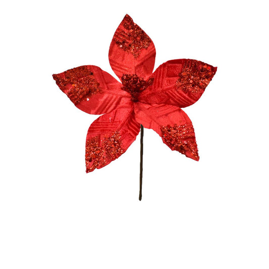 Flor Navideña 20 cms - Ref. AMX0441861A