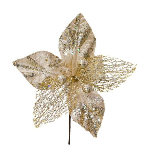 Flor Navideña 20 cms - Ref. AMX0441865N
