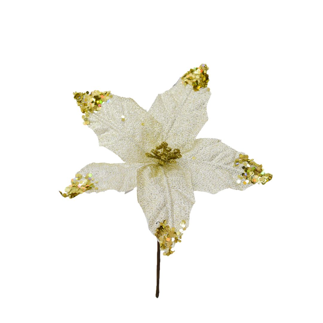 Flor Navideña 20 cms - Ref. AMX0441869B