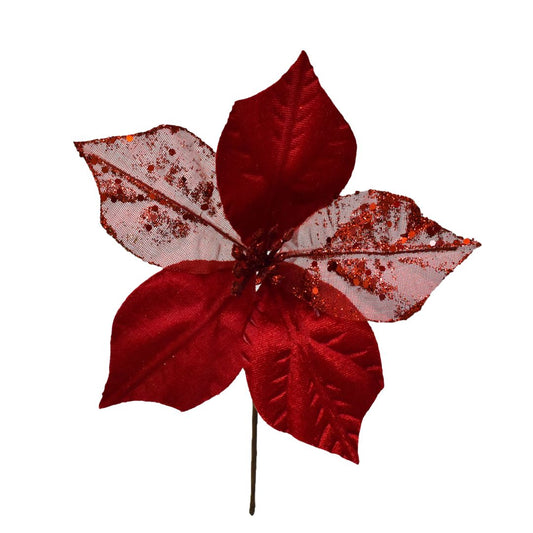 Flor Navideña 20 cms - Ref. AMX0441876A
