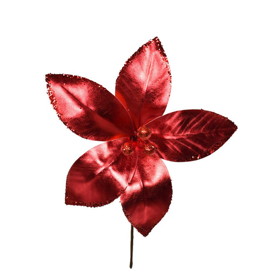 Flor Navideña 22 cms - Ref. AMX0442182A
