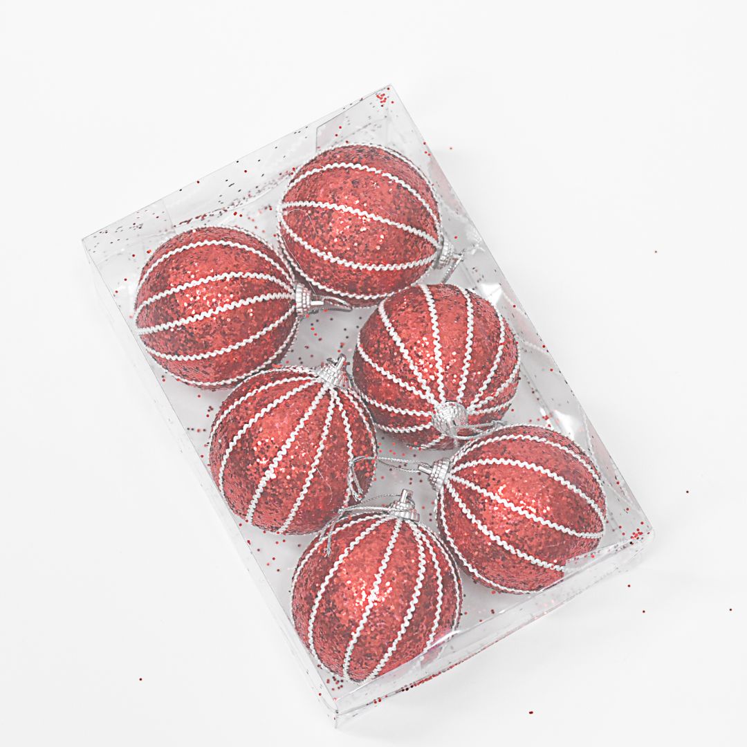 Bolas x6 7 cms - Ref. AZ061