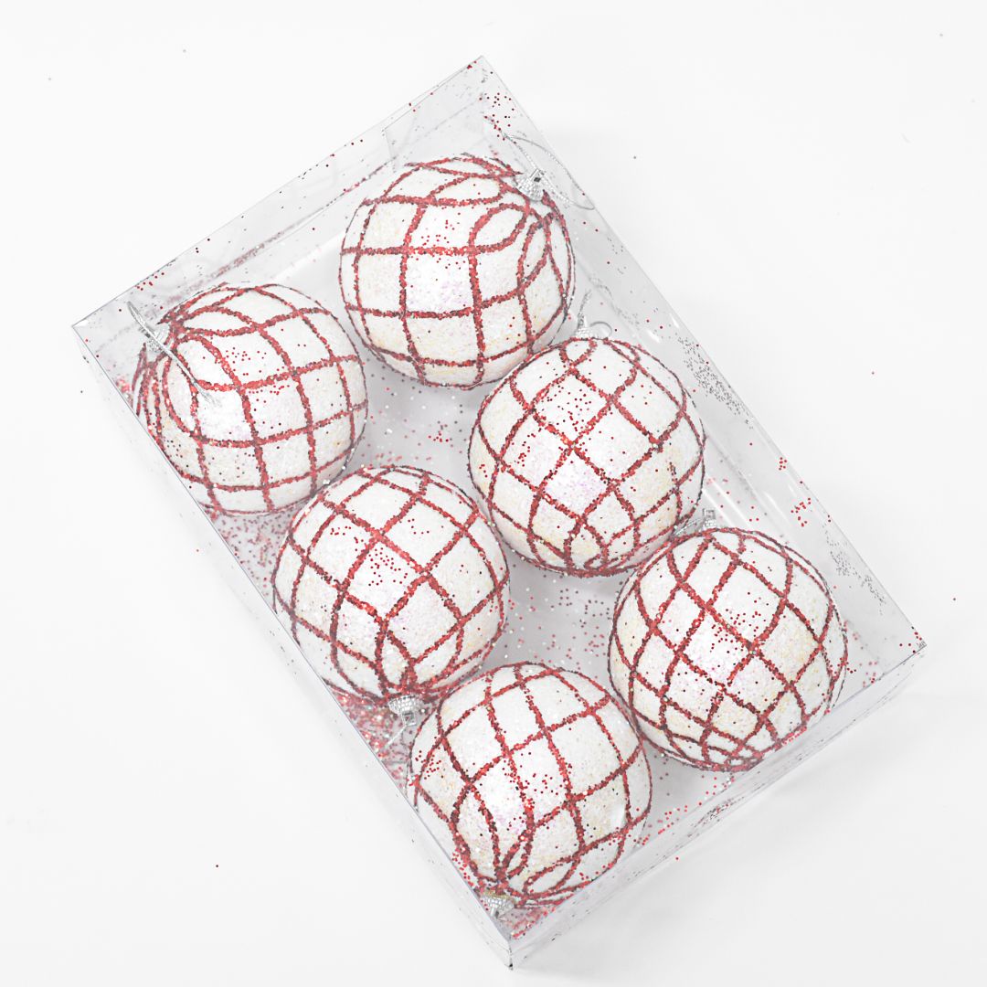 Bolas x6 10 cms - Ref. AZ073