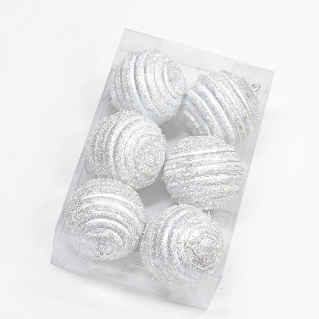 Bolas x6 11 cms - Ref. AZ165