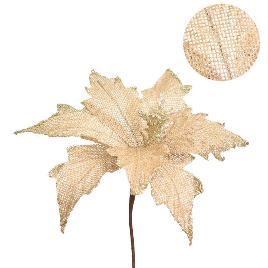 Flor Navideña 15 cms - Ref. AZ217C
