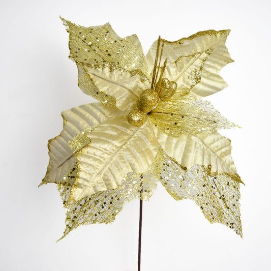 Flor Navideña 53 cms - Ref. AZ221D