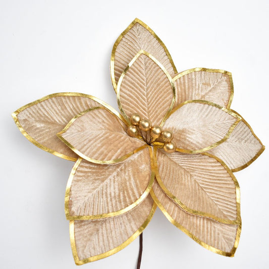 Flor Navideña 34 cms - Ref. AZ224C