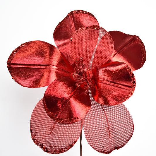 Flor Navideña 30 cms - Ref. AZ227R