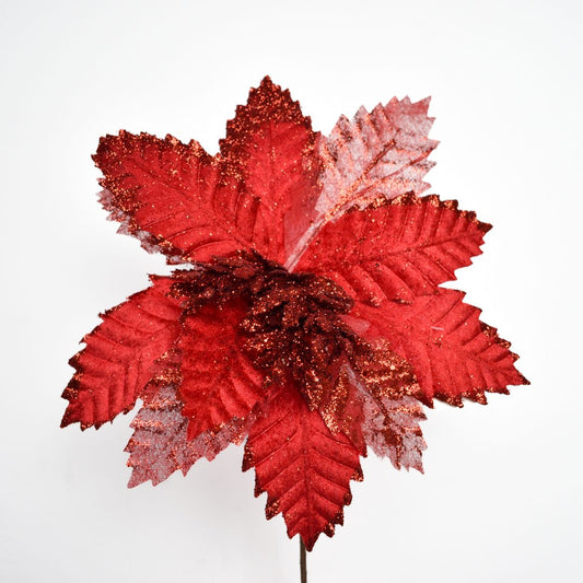 Flor Navideña 40 cms - Ref. AZ229R