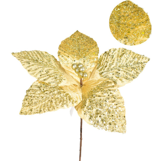 Flor Navideña 35 cms - Ref. AZ232D