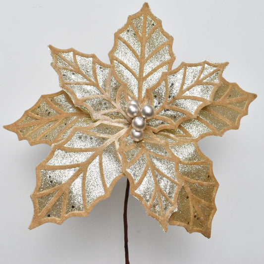 Flor Navideña 33 cms - Ref. AZ233C