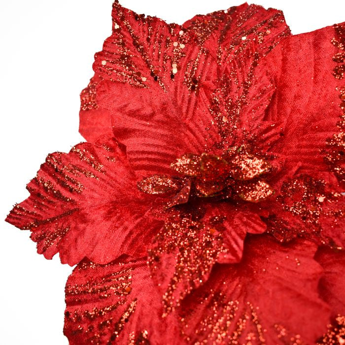 Flor Navideña 40 cms - Ref. AZ234R