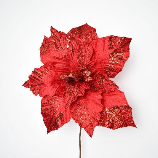 Flor Navideña 40 cms - Ref. AZ234R