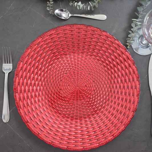Plato Base de Vidrio 33 cms - Ref. AZ409