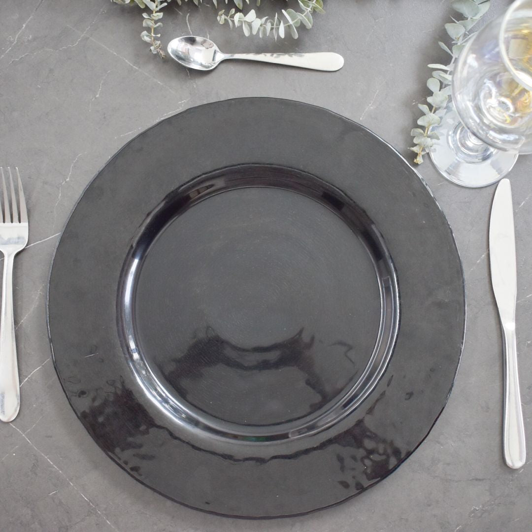 Plato Base de Vidrio 33 cms - Ref. AZ414N