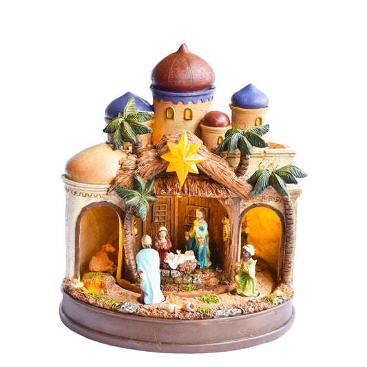 Villa con Luz 29 cms - Ref. AZ500