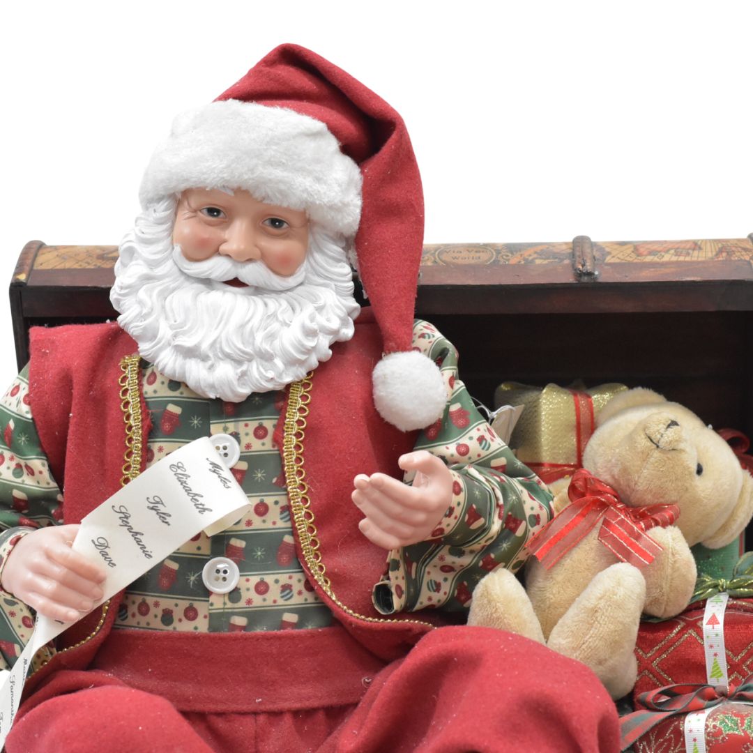 Santa con Tesoro 53x40 cms - Ref. XMTX2542463L