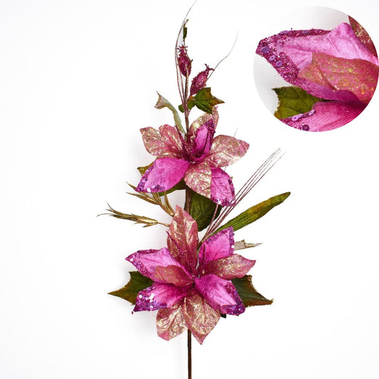 Flor Navideña 64 cms - Ref. N63256
