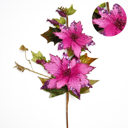 Flor Navideña 65 cms - Ref. N63264