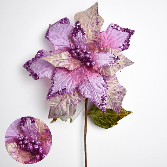 Flor Navideña 55 cms - Ref. N63607