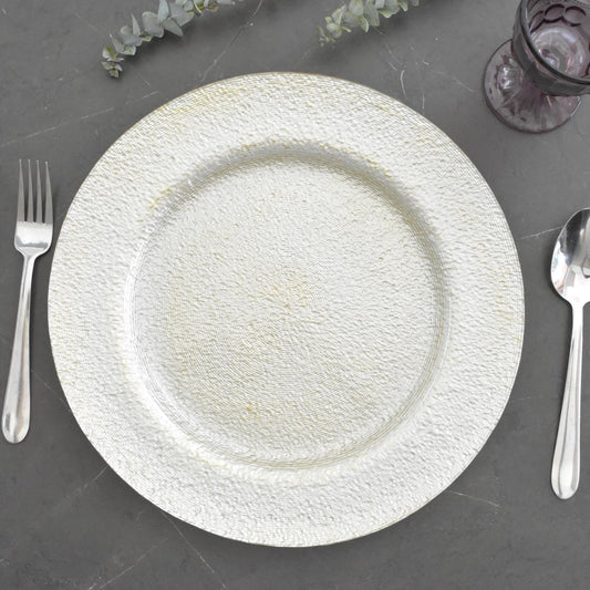 Plato Base de Vidrio 33 cms - Ref. RC002