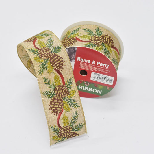 Cinta Navideña 9 mts x 6 cms - Ref. SA24