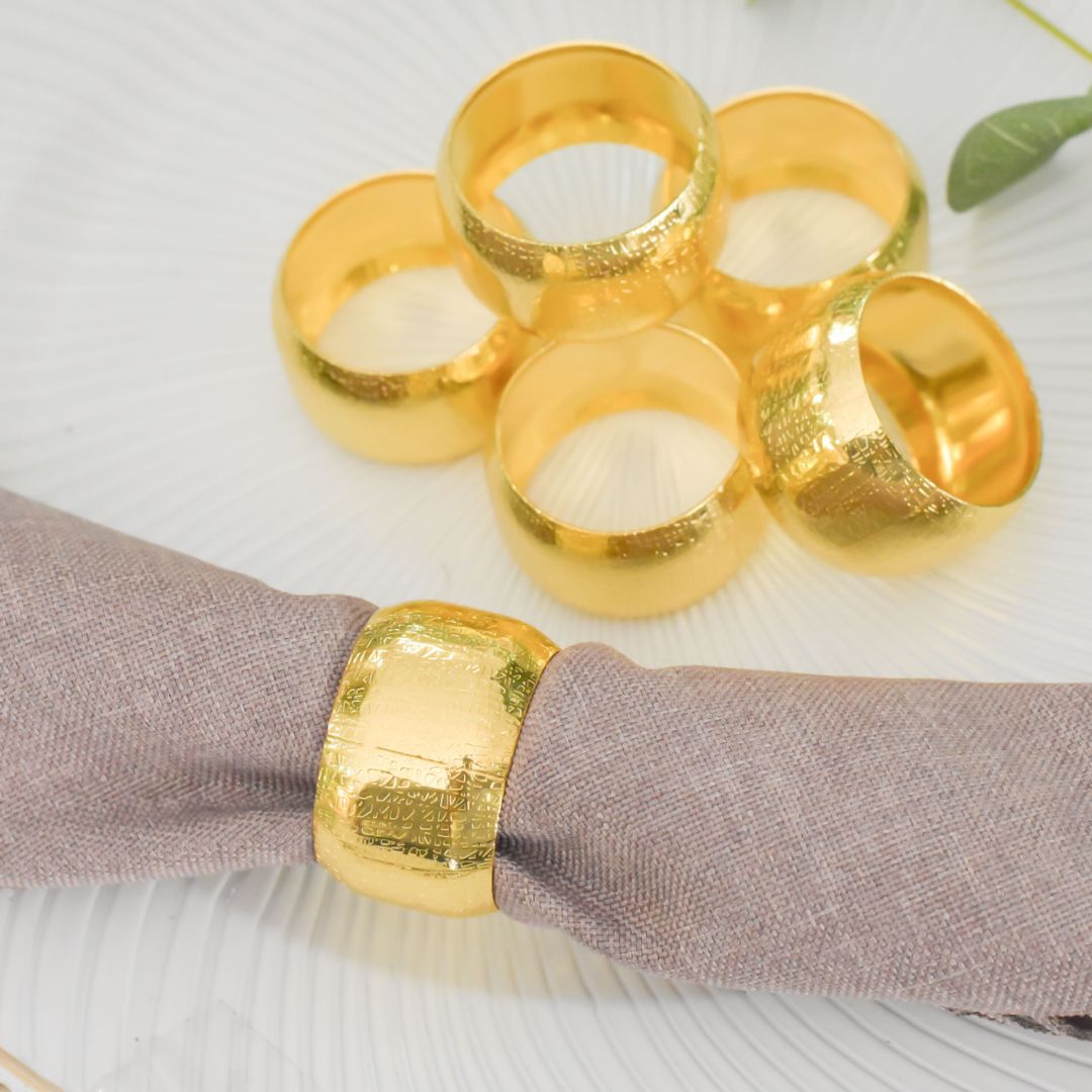 Anillo Servilletero x6 4 cms - Ref. SD426