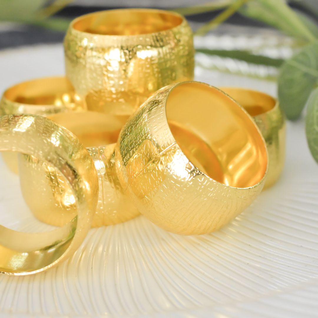 Anillo Servilletero x6 4 cms - Ref. SD426