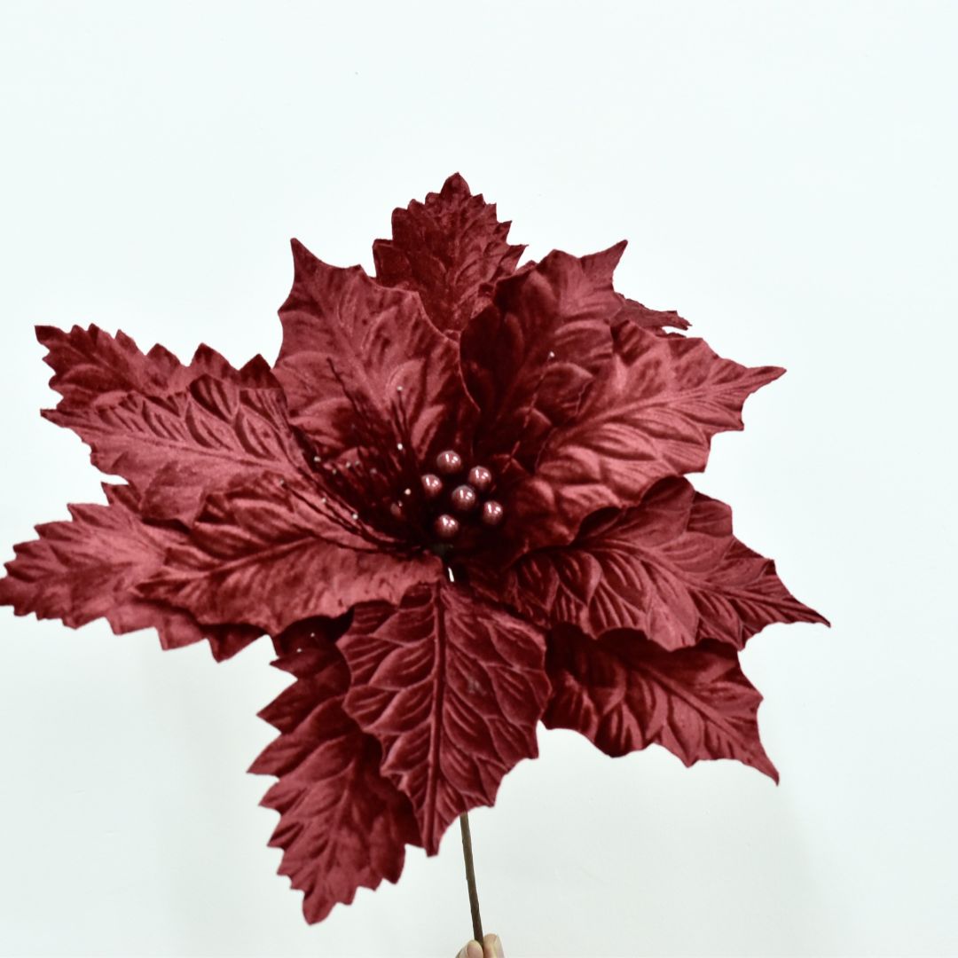 Flor Navideña 42 cms - Ref. SF48