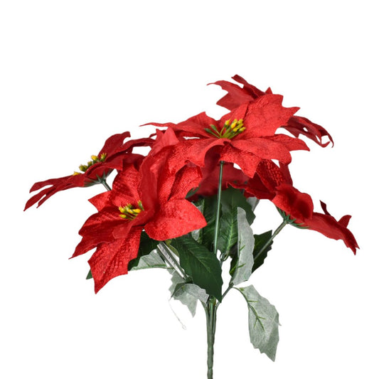 Flor Navideña 32 cms - Ref. TD2184