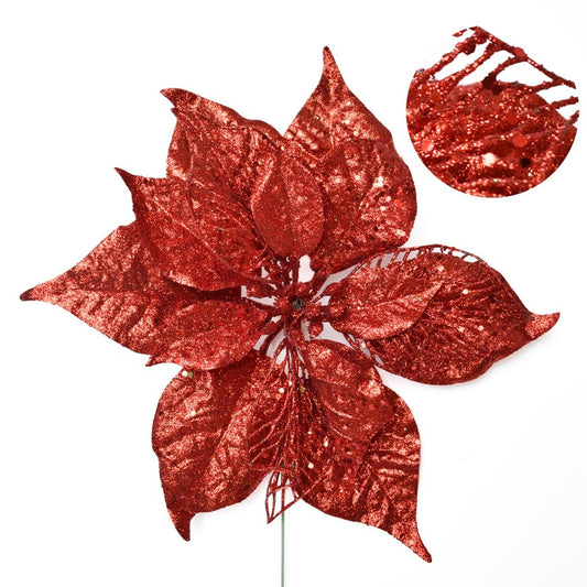 Flor Navideña 22 cms - Ref. XH1461565R