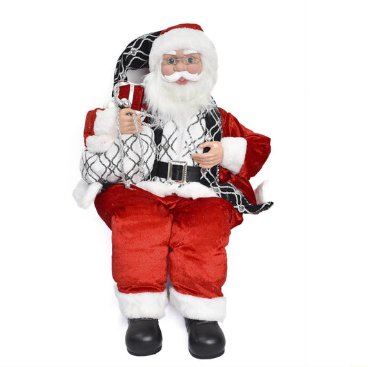 Santa Musical 66x37 cms - Ref. XMTX2541017G