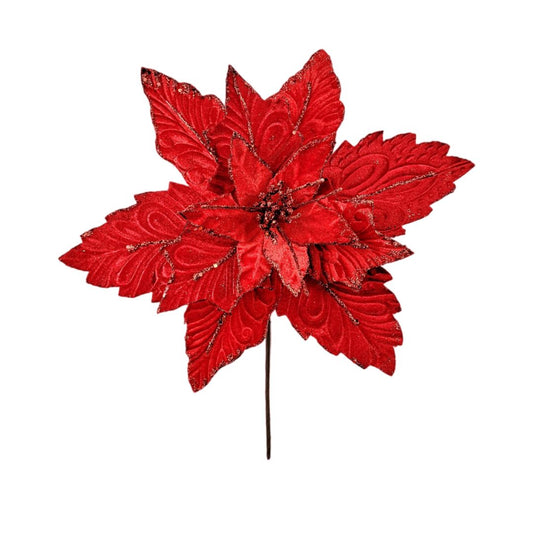 Flor Navideña 32 cms - Ref. XQ1414F0034R