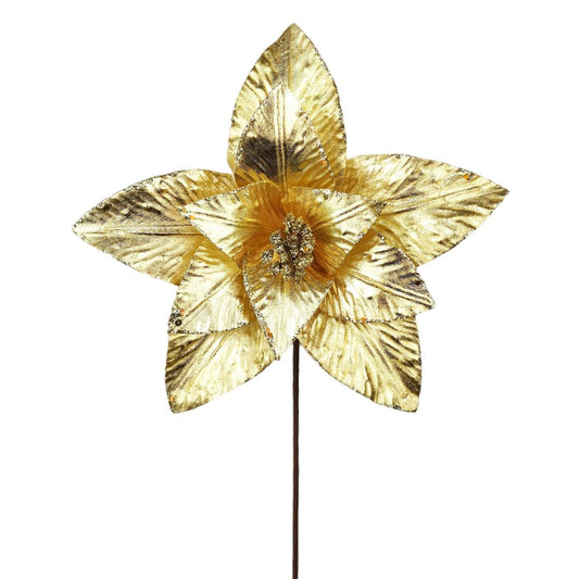 Flor Navideña 32 cms - Ref. XQ1414F0037LTG