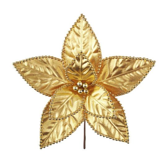 Flor Navideña 20 cms - Ref. XQ1414N0018