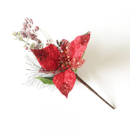 Flor Navideña 30 cms - Ref. XS1044988WR