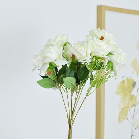 Rosa artificial x7 40 cms - Ref. YY8000B